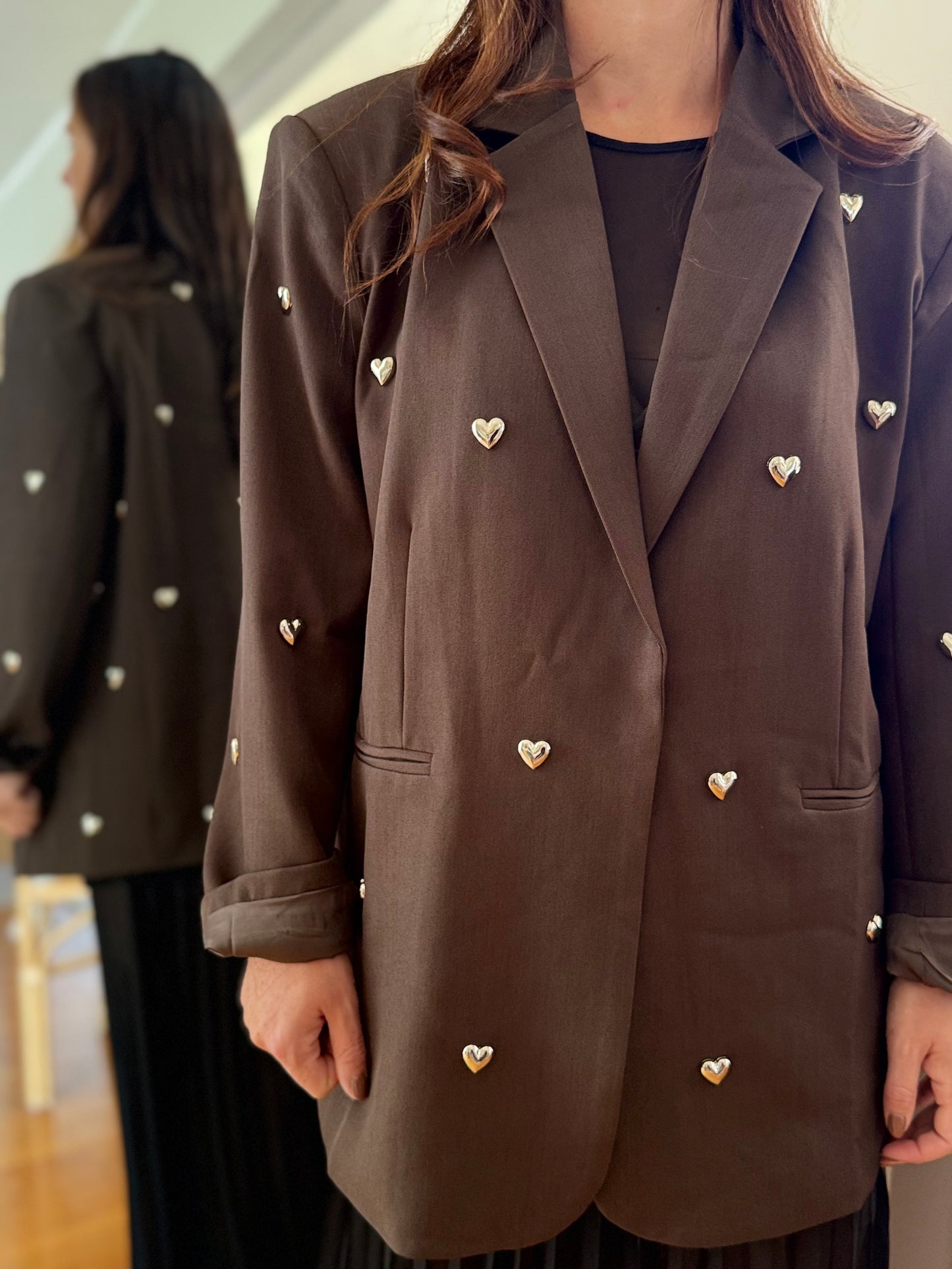 Blazer Lior chocolat