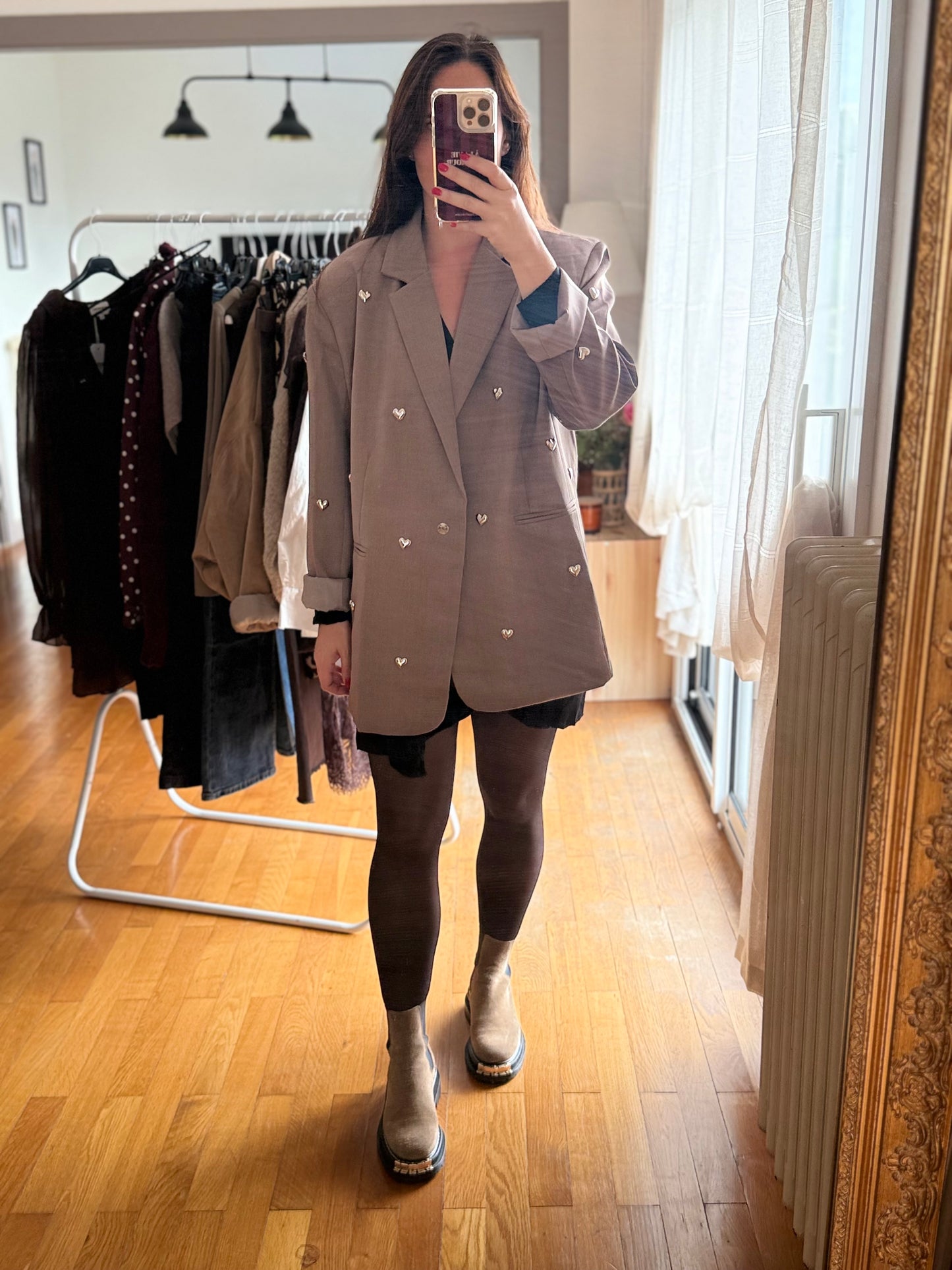 Blazer Lior taupe