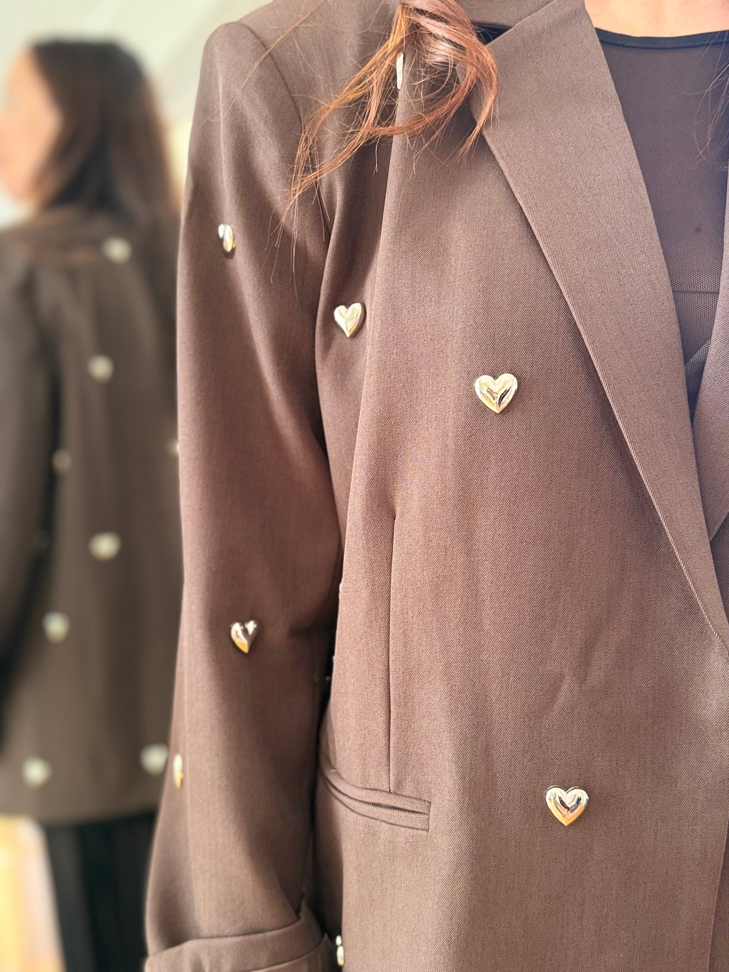 Blazer Lior chocolat