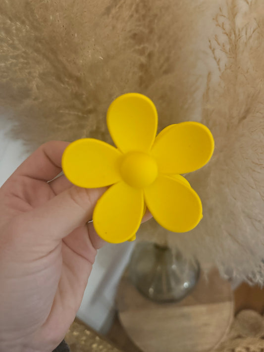 Pince fleur Jaune