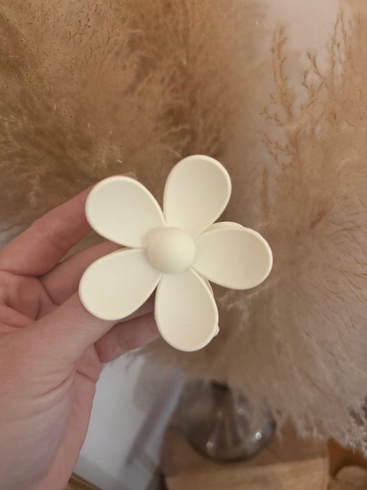 Pince fleur Blanc