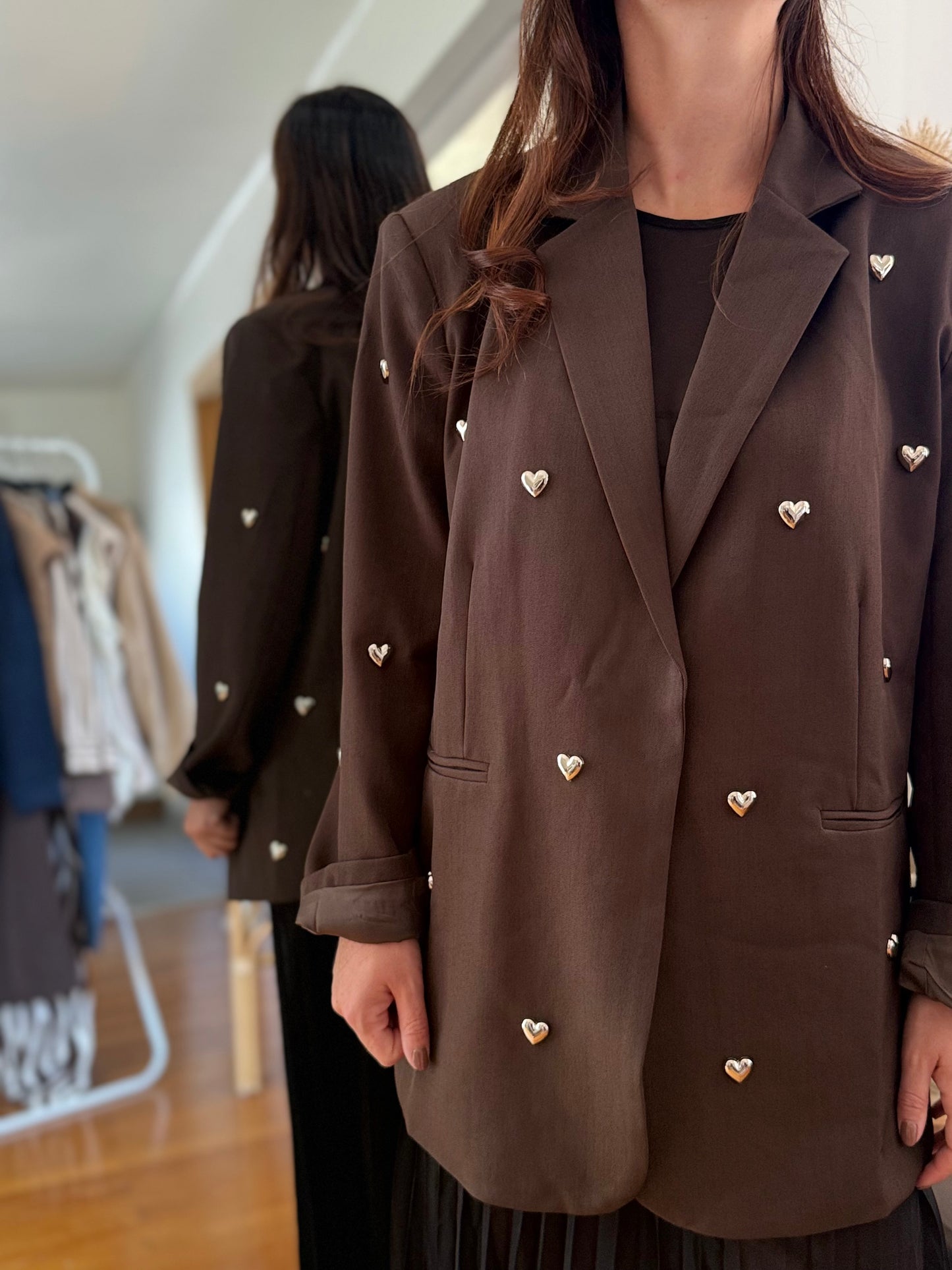Blazer Lior chocolat