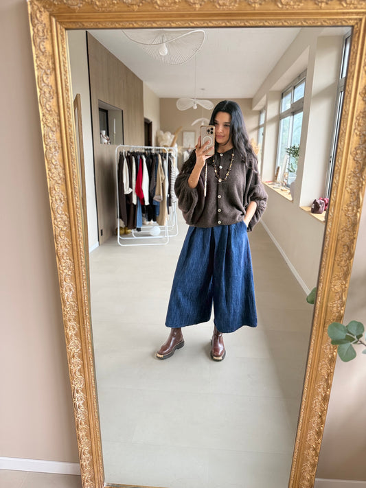 Gilet Mélisse Marron