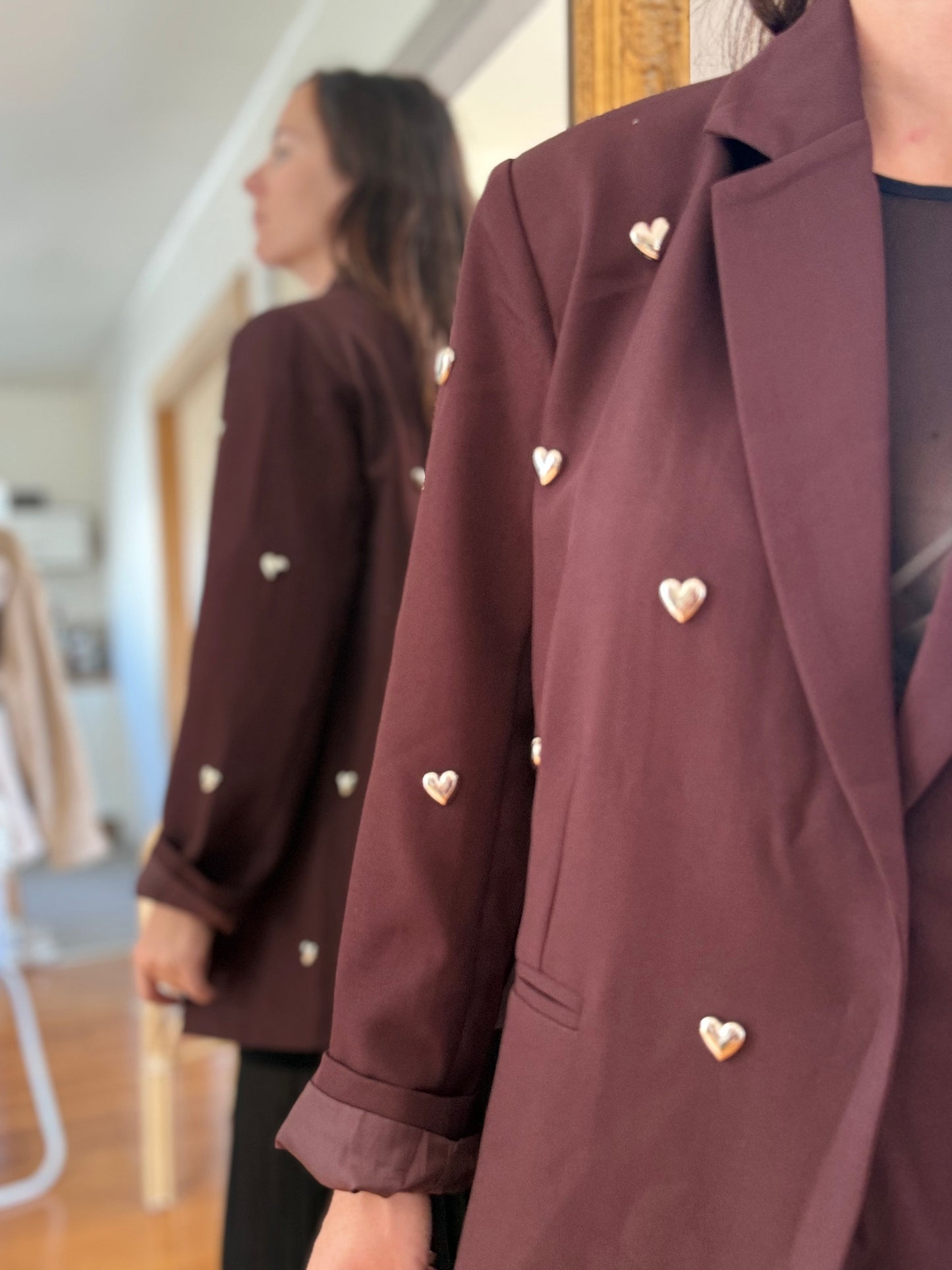 Blazer Lior Bordeaux