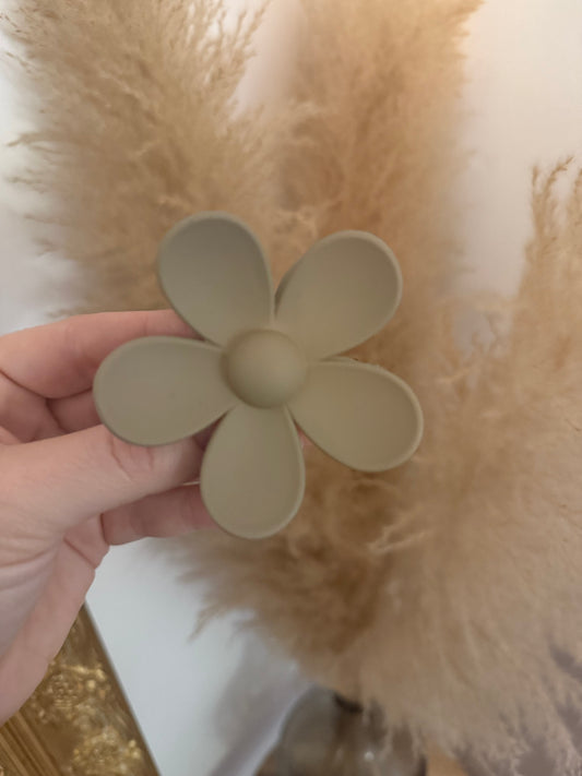 Pince fleur Taupe