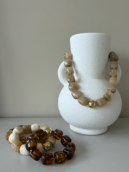 Bracelet Emma ocre